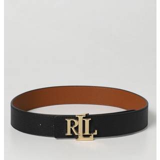 Lauren Ralph Lauren Lauren Ralph Lauren Large Tan Brown/Black Reversible Monogram Belt
