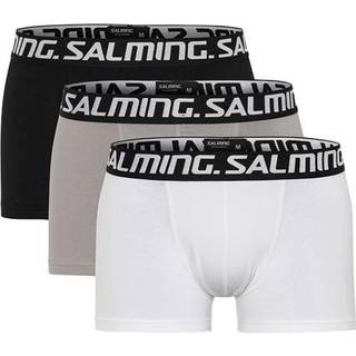 Salming Men's Sam 3-Pack Boxer White/Zinc/Black, S