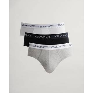 Gant 3-pak Cotton Stretch Briefs - Black/White - X-Large * Kampagne *