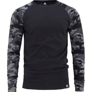 Camo Merino Wool Crew M DGrey (XL)
