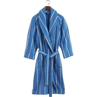 Gant Home Stripe Badekåbe S - Badekåbe & Tøfler Økologisk Bomuld Blue Bell - 856006103S476