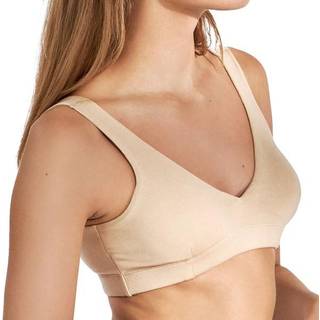 Bread and Boxers Padded Soft Bra - Beige - X-Small