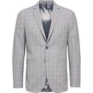 SLHSLIM-LIAM LT GREY CHK BLZ FLEX B