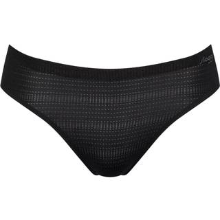 Sloggi 2-pak ZERO Motion Ultra High Leg Brief - Black - Small
