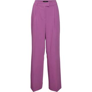 Zelda Højtaljede Bukser, Radiant Orchid, 34/L32
