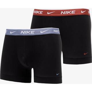Nike 4-pak Everyday Cotton Stretch Trunk - Black/Blue - Small * Kampagne *