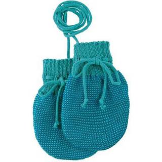 Disana Strikkede Vanter - Merinould - 36-40 cm. - Grå/Natur