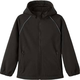 Name It Black Softshell Jakke
