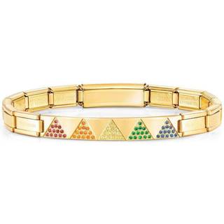 Nomination Trendsetter New York Rainbow Triangles Bracelet - Multi-colour - 18cm