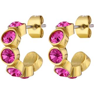 DYRBERG/KERN JENNA ØRERING 380094 (Gold, Pink, ONESIZE)