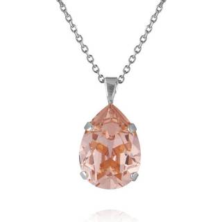 Mini Drop halskæde vintage rose rhodium