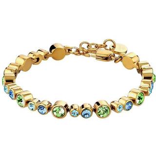 DYRBERG/KERN TERESIA ARMBÅND 420110 (Gold, Blue, ONESIZE)