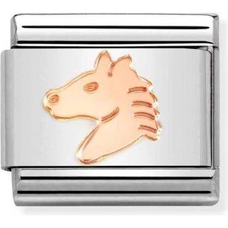 Nomination Rose Gold Horse Charm