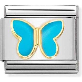Nomination Turquoise Butterfly Charm - Blue