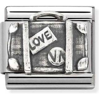 Nomination Oxidised Suitcase Charm - Silver