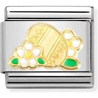 Nomination Easter Egg With Flowers Charm - Gold