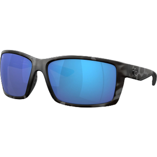 Costa Del Mar Reefton Pro Polarized 908001 63 Solbriller Mænd Black - Matte Black - 63mm