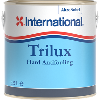 Hård kobberbaseret bundmaling International Trilux Hard Antifouling, 2.5 liter - rød