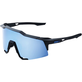 100% Speedcraft Solbriller med HiPER Linse - Sort til løb og udendørs aktiviteter