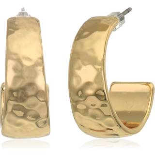 Ni West Women's Classics Women's Polished Gold Tone Hoop Earrings