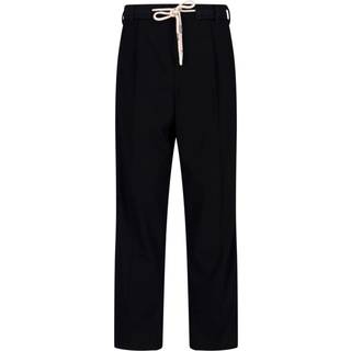 PALM ANGELS TRACK BELT PANTS Size: 48, colour: BLACK