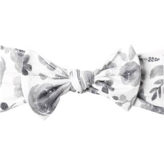 Copper Pearl Baby Stretchy Soft Knit pannband Bow Rowan