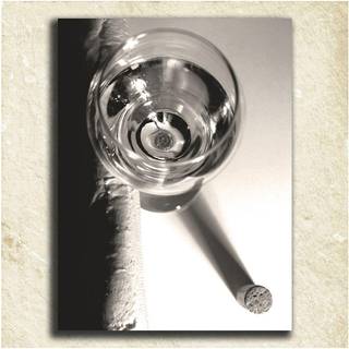 BRANDKIDS - Personlig kunstgave til bedsteforældre (hvidkalket træ 6.5 """" X18 """" Block Mount)