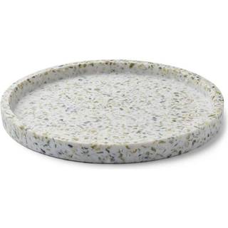 Humdakin Humdakin Terrazzo rund bakke Ø20 cm White/Brown