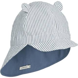 Liewood Blue Wave/creme De La Creme Stribet Vendbar Solhat Gorm