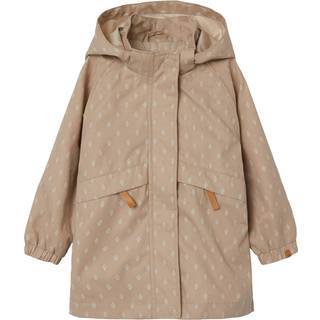 LIL ATELIER Lang Softshell Jakke Nougat