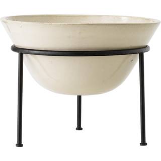 Audo Copenhagen - Daiza Planter, H35/Ø48, Ivory - Krukker og vaser - Hvid