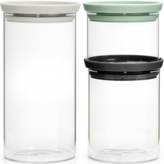Brabantia Brabantia glasburk 3 stk Sort/Grå/Grøn