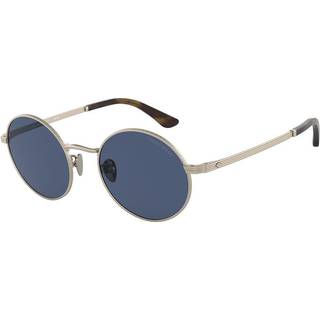 Giorgio Armani AR6140 300280 50 Solbriller Mænd Guld - Matte Pale Gold - 50mm