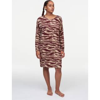 Femilet Yara Nightdress - Red Pattern-2 - 38
