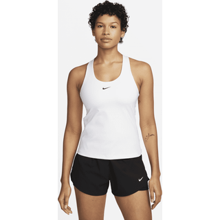 Nike Dri-Fit Swoosh Bra Tank Top Women - White, Size XL - white