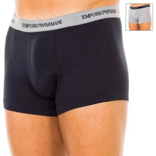 EMPORIO ARMANI Herren Trunks blau,grau Baumwolle & Mix unifarben
