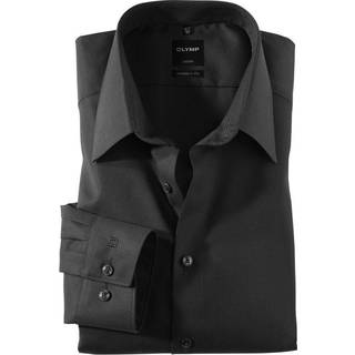 OLYMP Herren Hemd schwarz
