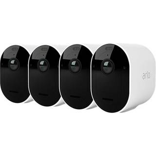 Arlo Pro 5 - Wire-Free Security Camera System - 4 Cameras - White