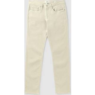 Frame High-rise slim jeans - beige - 32