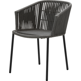 Cane-line Moments stabelbar stol Dark grey, Cane-Line soft rope