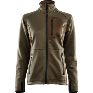 Aclima Women's WoolShell Jacket Capers/Dark Earth, Capers / Dark Earth, S