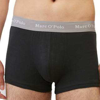 Marc O Polo Cotton Trunks 3-pak - Black/Grey - X-Large * Kampagne *