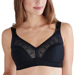 Swegmark Cotton Star Soft Bra - Black - D 105 * Kampagne *
