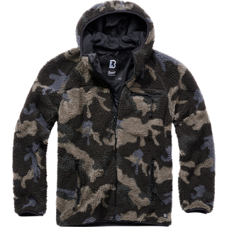 Brandit Teddyfleece Worker Jakke Dark Camo