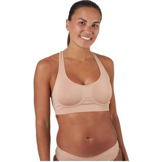Calvin Klein Fusion Flex Unlined Bralette - Beige - Large