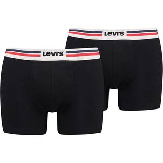 Levis 2-pak Men Sportswear Logo Boxer Brief - Black - Small