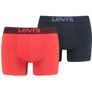 Levis 2-pak Base Boxer - Red/Blue - Medium