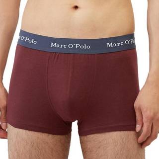 Marc O Polo Cotton Trunks 3-pak - Red/Grey - X-Large * Kampagne *