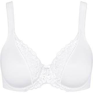 Triumph Modern Lace Cotton Underwire Bra - White - B 95 * Kampagne *