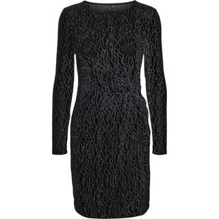 Kanz Mini Kjole - Silver Lurex - L - Vero Moda